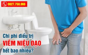 chi phí chữa viêm niệu đạo