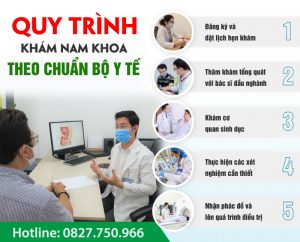 Quy trình khám nam khoa