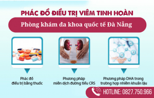 Phác đồ điều trị viêm tinh hoàn ở Đà Nẵng hiệu quả