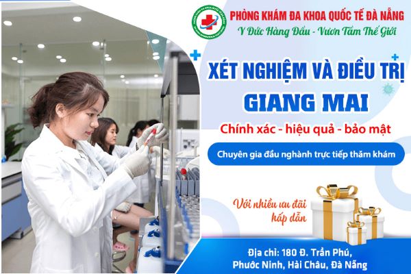 Phòng khám đa khoa quốc tế Đà Nẵng là địa chỉ xét nghiệm bệnh giang mai ở Đà Nẵng