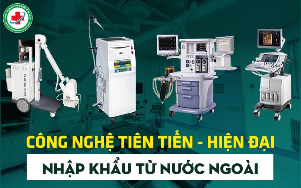 Phòng khám nam khoa Đà Nẵng có hệ thống máy móc, thiết bị y tế hiện đại