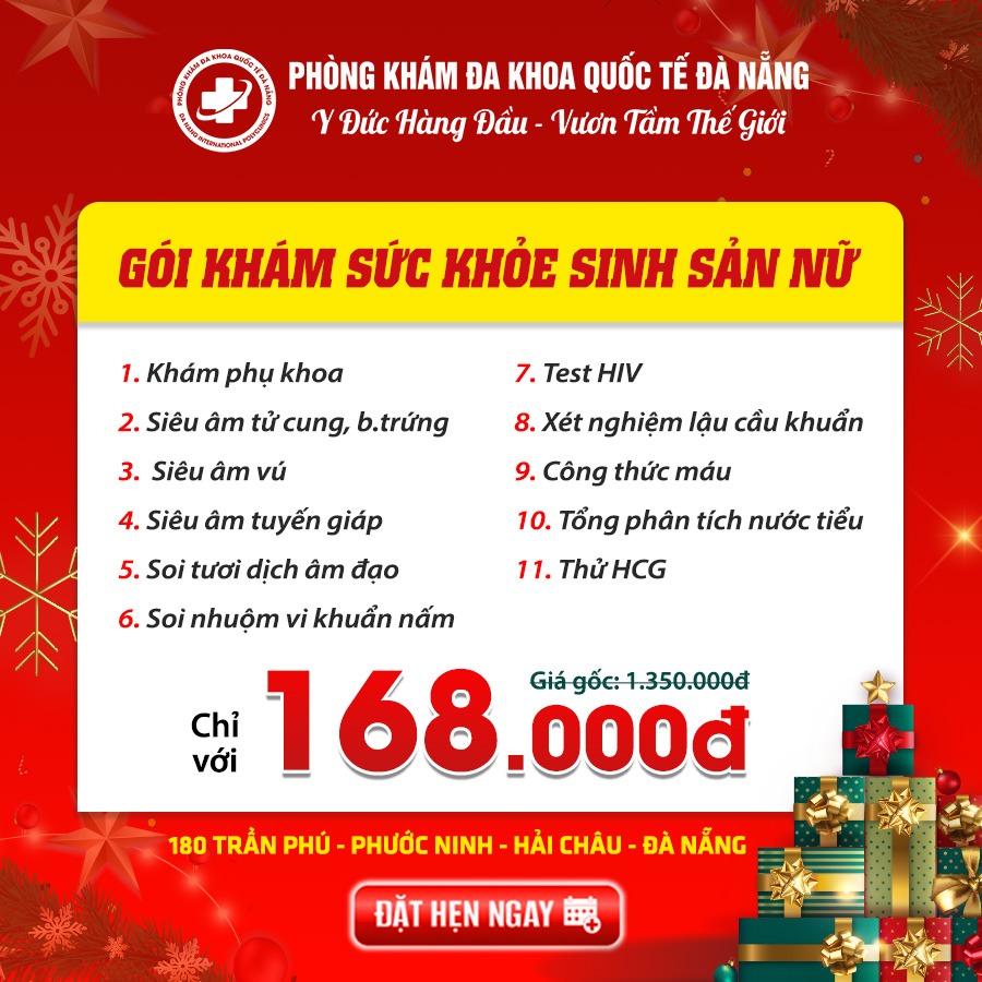 Gói khám sức khỏe sinh sản ở Đà Nẵng