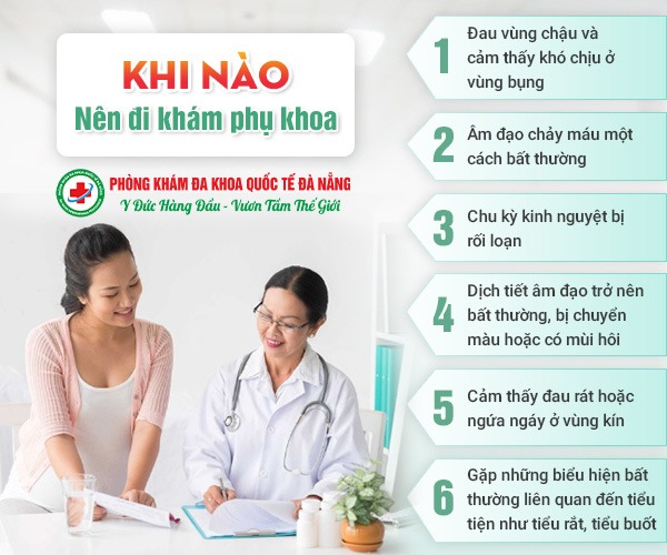 Khi nào chị em cần đi khám phụ khoa ngay