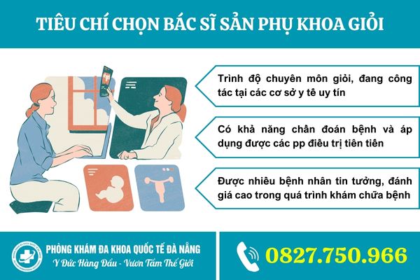 Tiêu chí chọn bác sĩ sản phụ khoa ở Đà Nẵng giỏi