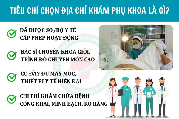 Tiêu chí chọn địa chỉ khám phụ khoa ở Đà Nẵng