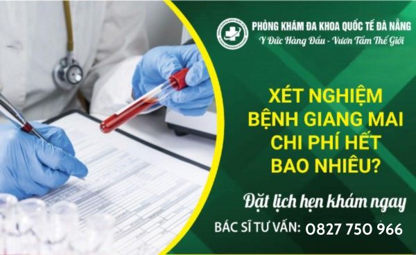 Chi phí xét nghiệm giang mai ở Đà Nẵng