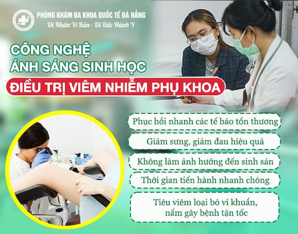 Chữa viêm âm đạo ở Đà Nẵng bằng công nghệ hiện đại