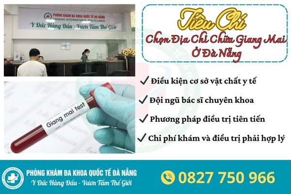 Tiêu chí chọn địa chỉ chữa giang mai ở Đà Nẵng