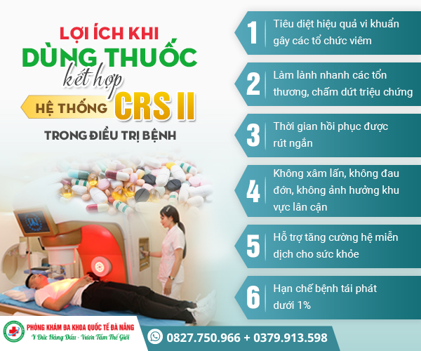 Chữa viem tinh hoàn bằng phương pháp CRS