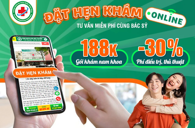 GIẢM 30% chi phí khám chữa viêm tinh hoàn khi đặt lịch hẹn khám online trước 