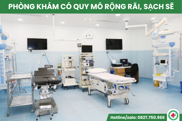 Môi trường khám chữa bệnh sạch sẽ