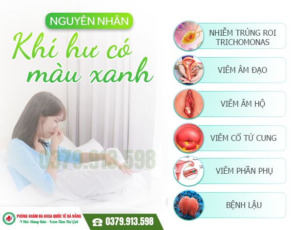 Khí hư màu xanh, dấu hiệu cảnh báo bệnh gì?