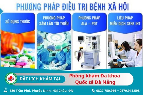 Các phương pháp điều trị bệnh xã hội