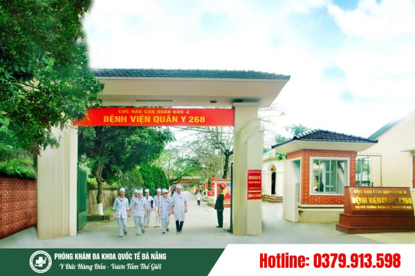 Bệnh viện Quân y 268 - Địa chỉ khám nam khoa tại Huế tốt