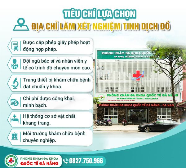 Những tiêu chí đánh giá một cơ sở xét nghiệm tinh dịch đồ uy tín